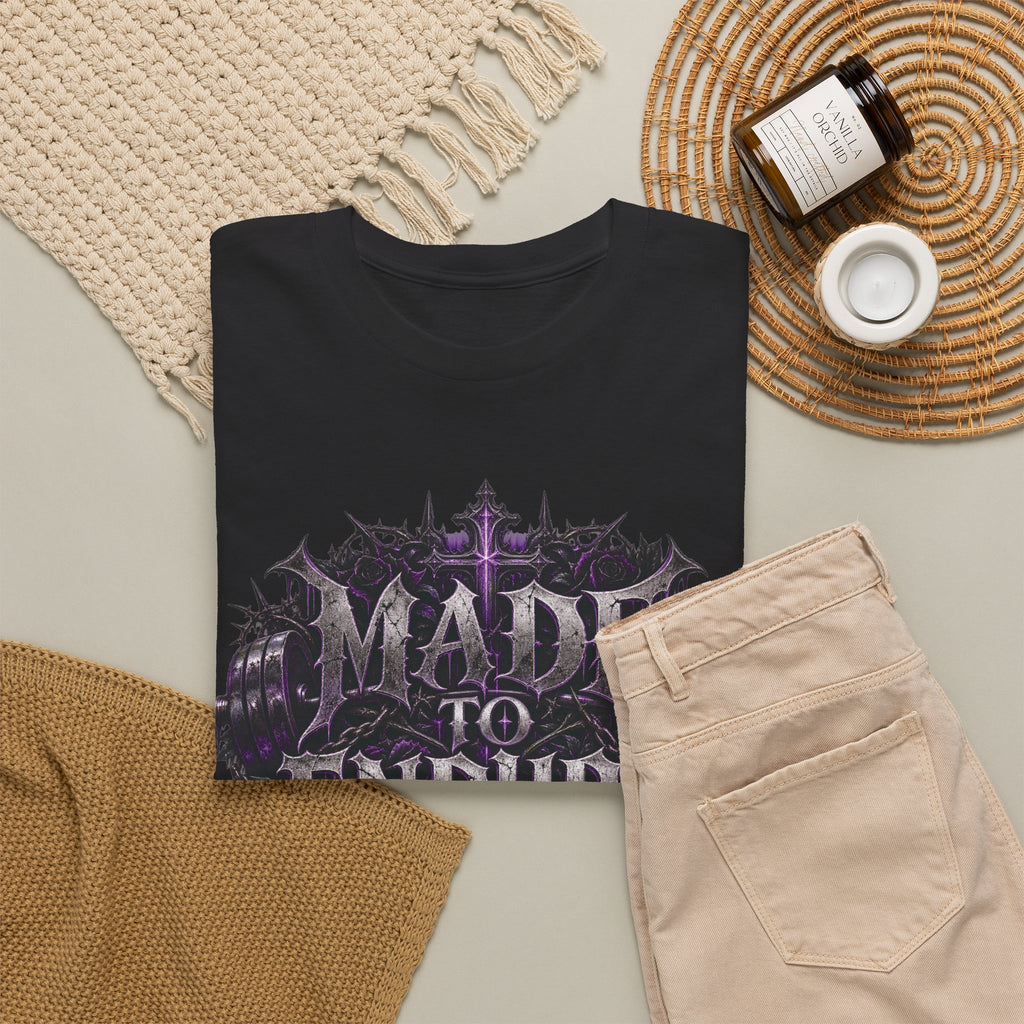 Made to Endure Gothic Graphic Tee | Indestructible Vessel