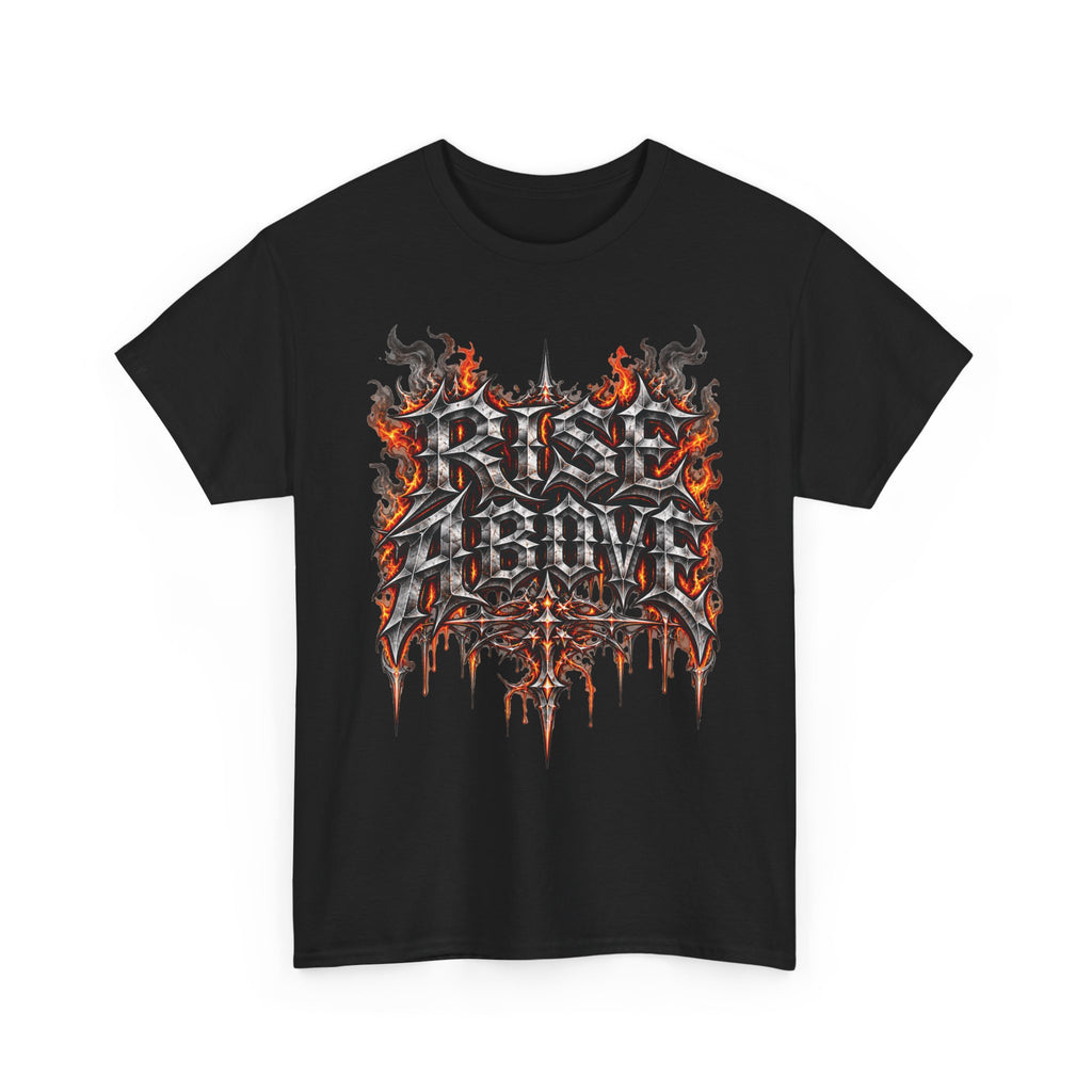 Rise Above Tee — Phoenix Rebirth Shirt | Indestructible Vessel