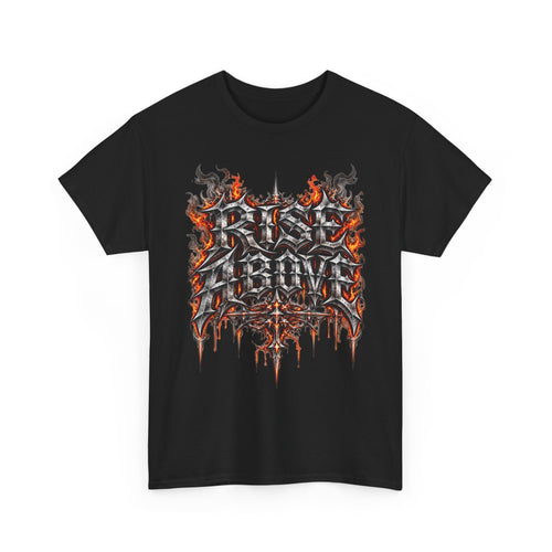 Rise Above Tee — Phoenix Rebirth Shirt | Indestructible Vessel